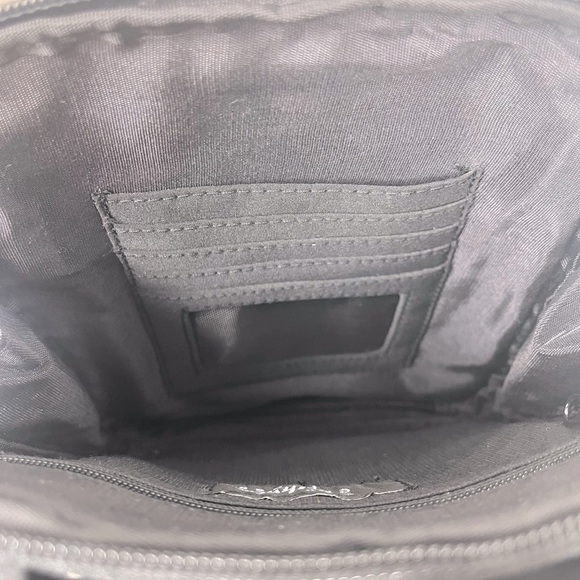 Harry and David's Northwest Express Black Canvas Cross Body Bag - Picture 13 of 16